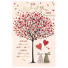 Romantic Bunny Illustration Anniversary Card to Both of You