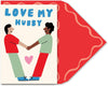 Contemporary Handholding Happiness Valentine's Day Card