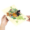 Vacation Mode 3D Travel Pop Up Card