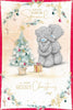 Bears By Tree And Gift Someone Special Christmas Card