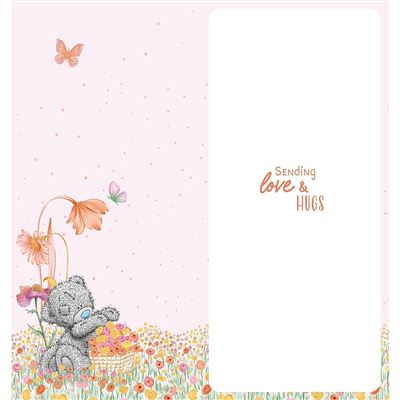Bear Collecting Flowers Granny Mother's Day Card