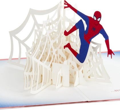 Marvel The Amazing Spiderman 3D & Pop-Up Any Occasion Birthday Christmas Card