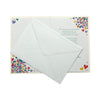 While We're Apart I Miss You Multi Colour Hearts Tree Open Card