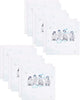 Multipack of 6 Penguins Design Christmas Cards with Envelopes