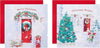 Festive Door 16 Pack 2 Designs Charity Christmas Cards