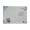 On Birth Grandson Cute Mouse With Alphabet Blocks Design Congratulations Card