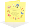 Butterflies and Flowers Design From Grandchildren Mother's Day Card