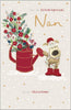 Boofle Next To Water Can Nan Christmas Card