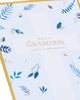 Blue Leaf Design Grandson Confirmation Card