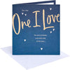 Dots Design for One I Love Birthday Card