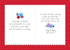Willow Flral Bouquet Fiancée Birthday Card
