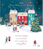Festive Design From Our House To Yours Christmas Card