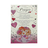 Prayer For You Flowers In Tea Cup Silver Design Thinking Of You Card
