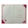 With Love To My Wife Rose Floral Design Keepsake Mother's Day Card
