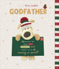 Boofle With Envelope Godfather Christmas Card