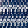 Blue Zig-Zag Stripes Design Any Occasion Wrapping Paper and Tag Pack of 2 Sheets 2 Tags