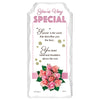 You're Very Special Flower Design Sentimental Handcrafted Ceramic Plaque