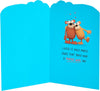 Bear on a Pedestal Design Husband Father's Day Card