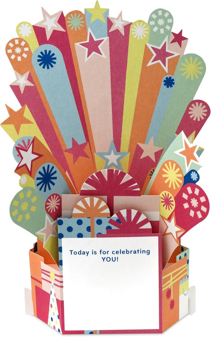 Paper Wonder Pick a Title Customizable Pop Up Birthday Card for Her Sister Niece Goddaughter Great Granddaughter