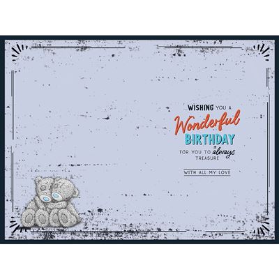 Me To You Bear Fiance Birthday Card