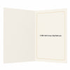 Coffee Cup With Latte Design Thank You Card
