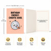 Energy Chaotic Good Design Birthday Card