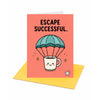 Escape Successful Retirement Congratulations Card