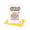 Envelope Cake Suspicious Humorous Birthday Card