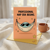 Professional Nap Era Begins Retirement Congratulations Card
