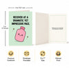 Recover at a Dramatic Yet Impressive Pace Get Well Soon Card
