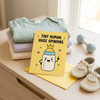 Tiny Human Hugh Opinions New Baby Congratulations Card
