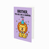 Brother You Age Like a Champion Birthday Card