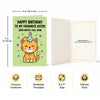 To My Favourite Sister Zero Notes Full Icon Birthday Card