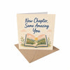 New Chapter Same Amazing You Encouragement Card New Beginnings Graduation
