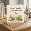 New Chapter Same Amazing You Encouragement Card New Beginnings Graduation