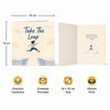 Take the Leap Encouragement Card New Job, Career Change, Fresh Start