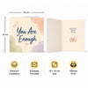 You Are Enough Encouragement Card Self Love, Acceptance, Reassurance Card
