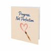 Progress Not Perfection Encouragement Card Self Compassion