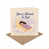 You're Allowed to Rest Encouragement Card Self Care