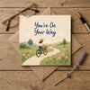 You're On Your Way Encouragement Card Progress, New Journey, Personal Growth