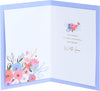 Flowers Design Anniversary Card
