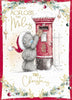 Bear Posting Letter In Post Box Across The Miles Christmas Card