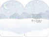 Dogs With A Snowman Son Christmas Card