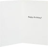 Funny Cake in Face Design Birthday Card