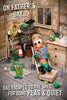 Carrot In Shed Funny Father's Day Card