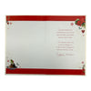 A Toast to a Special Grandson and His Wife With Special Thoughts Christmas Card