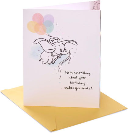 Disney Classics Dumbo Design Birthday Card
