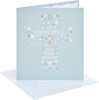 Cross Icons Design for Boy Communion Congratulations Card