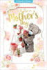 Bear With Ladder And Plant Pots Mother's Day 3D Keepsake Card