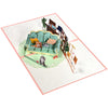 Cat Design Party 3D Pop Up Greeting Card